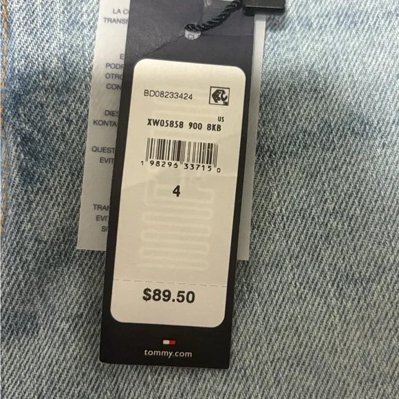 Light Blue Distressed Women Jeans - Picture 2 of 7